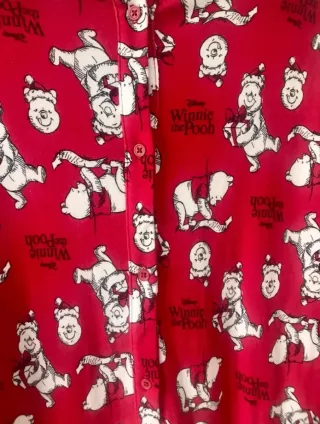 Pijama Entero Winnie the Pooh Disney Rojo