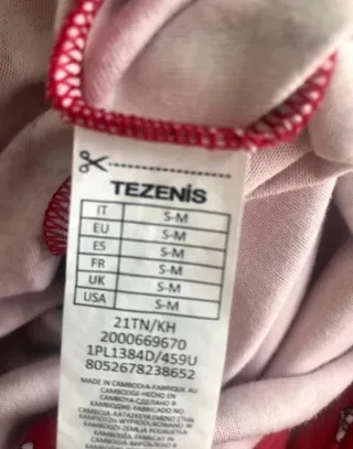 Pijama Entero Winnie the Pooh Disney Rojo