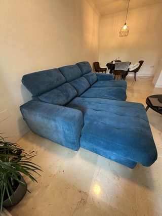 Sofá Cama Chaiselongue con Almacenamiento
