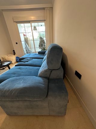 Sofá Cama Chaiselongue con Almacenamiento
