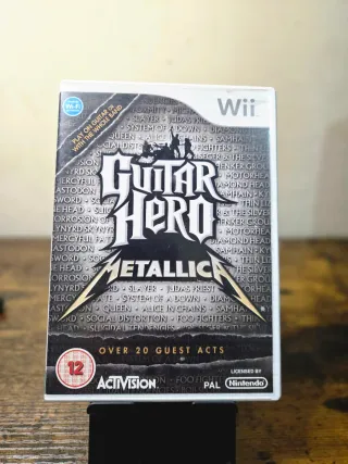 Guitar Hero Metallica Wii PAL Completo