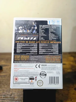 Guitar Hero Metallica Wii PAL Completo