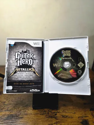 Guitar Hero Metallica Wii PAL Completo