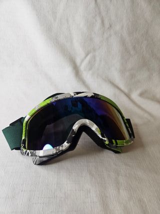 Gafas de esquí con lente multicolor