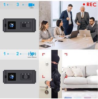 Mini Cámara USB 64GB 1080P