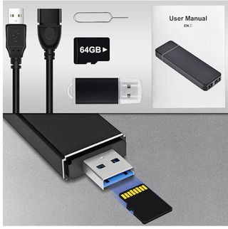 Mini Cámara USB 64GB 1080P
