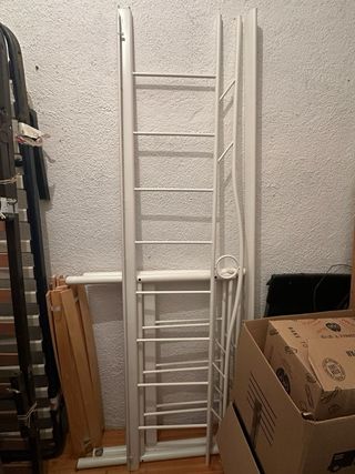 Cabecero cama nido de 90 metal blanco