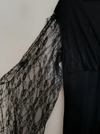 Disfraz Morticia Addams Talla L