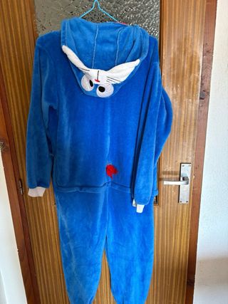 Pijama Doraemon azul y blanco