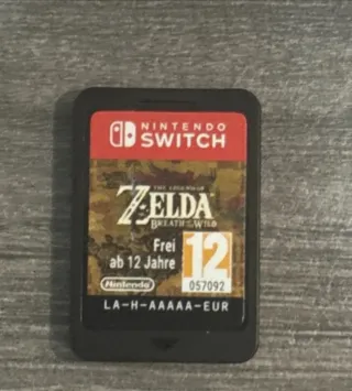Zelda Breath of the Wild Nintendo Switch