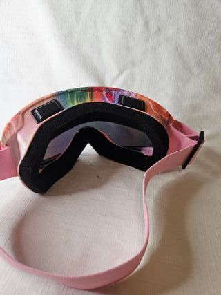 Gafas de esquí multicolor con lente espejada