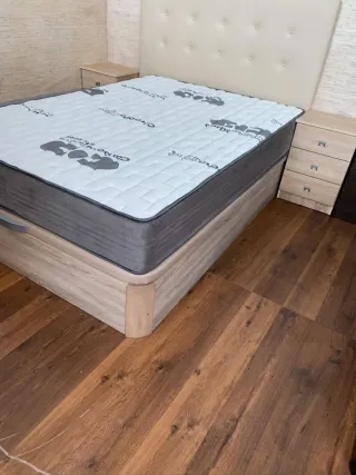 Mesitas de noche de madera (2 unidades)