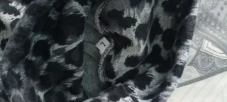 Vestido leopardo cuello alto