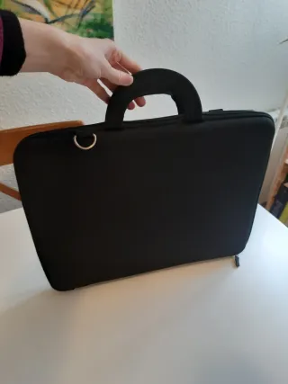 Maletín para portátil negro