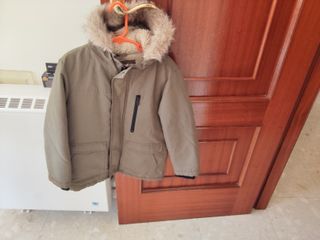 Cazadora niño con capucha forrada