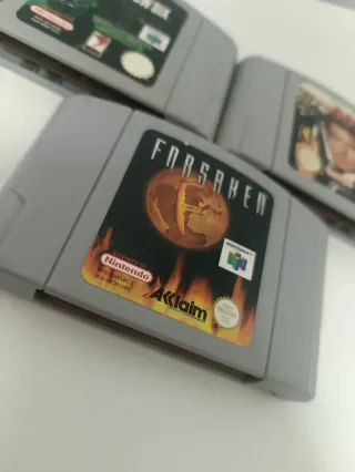 Juegos Nintendo 64: Rainbow Six, 007, Forsaken