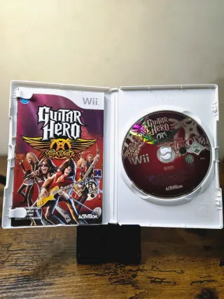 Guitar Hero Aerosmith Wii PAL Completo