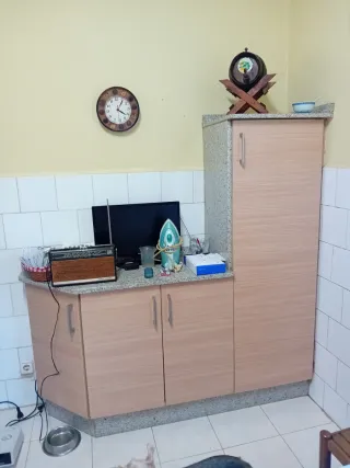 Muebles de cocina madera y metal