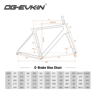 Cuadro Bici Carretera Carbono. Og-evkin