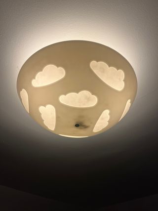 Lampadario cameretta Ikea nuvole