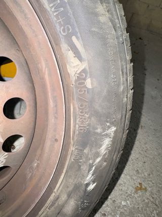 Cubierta 205 55 16 90% vida