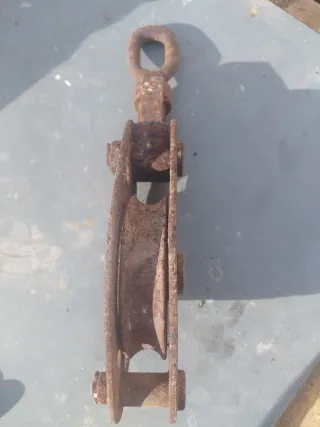 Carrucha de pozo o para obras