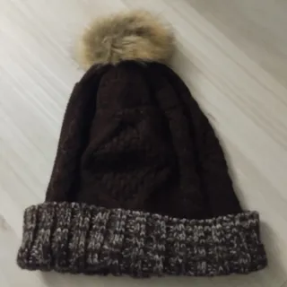 Gorro lana mujer pompón