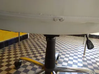 Silla de escritorio giratoria con ruedas