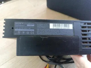 Consola Sony PS2 Negra + Mando y Cables