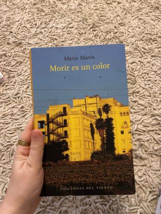 Morir es un color