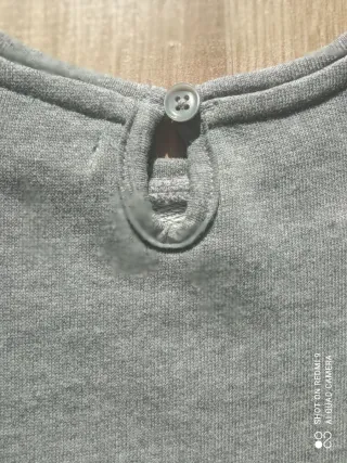 Vestido niña gris Awesome and funny girl