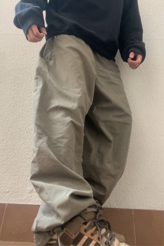 track pants adidas - vintage baggy 90s retro