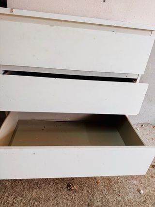 Cajonera blanca 3 cajones