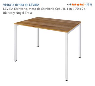 Mesa de escritorio LEVIRA 110x70cm