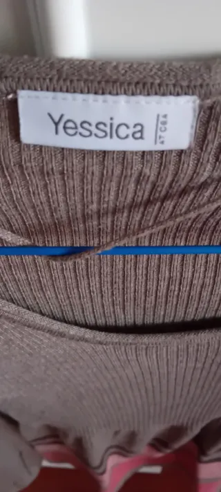 Jersey Yessica punto rayas mujer