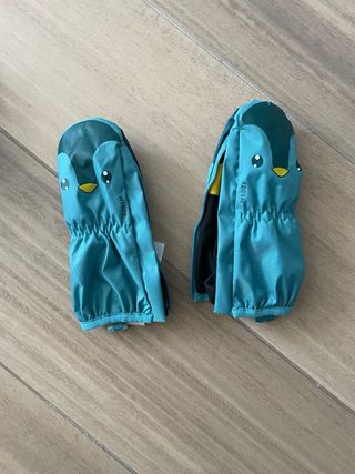 Mono de esquí infantil y guantes 2-3 años