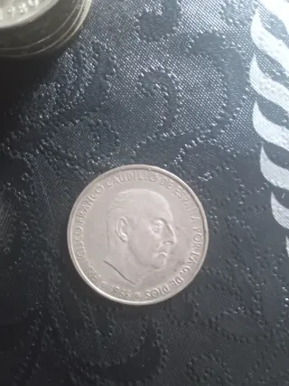 Monedas 100 pesetas 1966, 1975, 1980