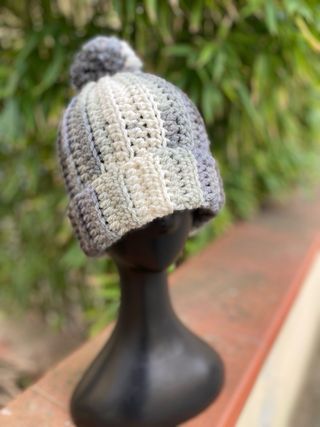 Cappello uncinetto artigianale pezzo unico