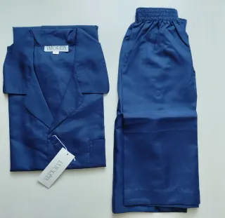 Pijama HOMBRE VERANO. Talla M. Azul Marino.