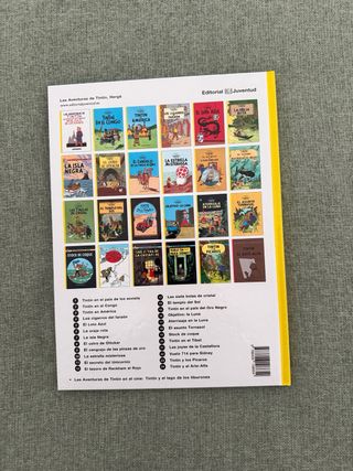 Libro tintin: objetivo la luna