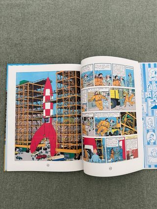 Libro tintin: objetivo la luna