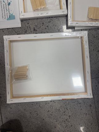 Kit completo Pintura 36 Colores + Lienzos