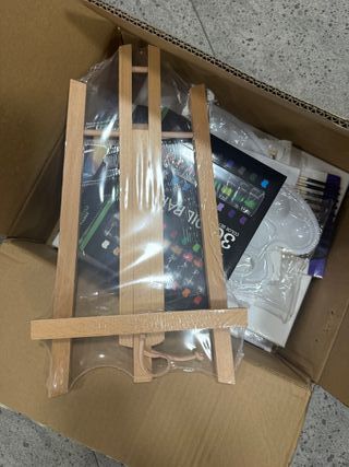 Kit completo Pintura 36 Colores + Lienzos