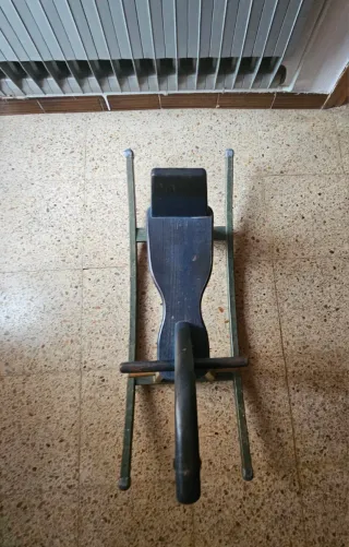 Caballo balancín madera antiguo (eschuco ofertas)