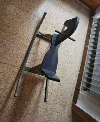 Caballo balancín madera antiguo (eschuco ofertas)