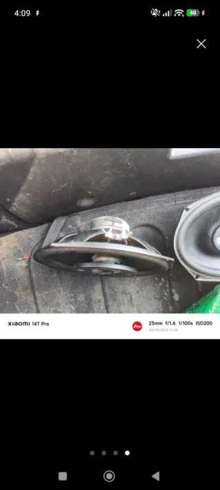 Parlantes JBL Coche Negro