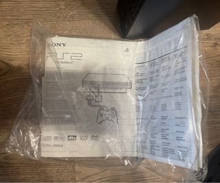 Consola PS2 (PlayStation 2) Negra con Caja