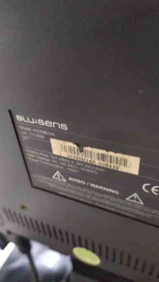 Televisión Blusens + 2 TDT (piezas)