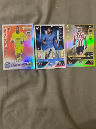 Carte Calcio Topps 2022/2023 - Maignan, Silva, Gri