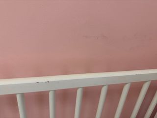 Cuna blanca IKEA+colchon+ fundas